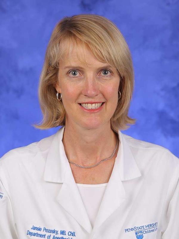 Jansie Prozesky, MBChB