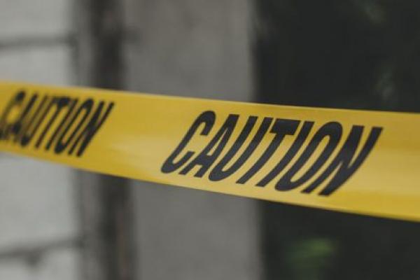 Yellow and Black Caution Sign