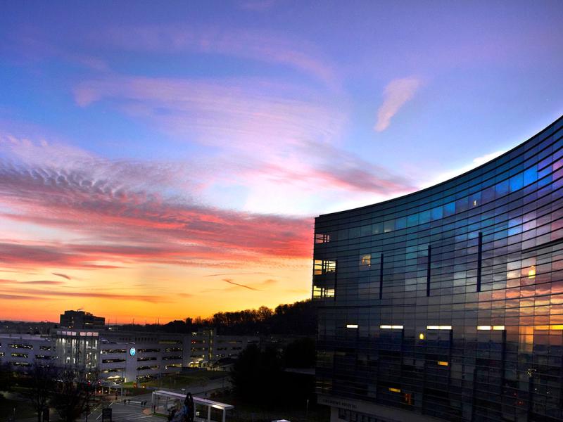 An exterior photo of Penn State Health Children's Hospital