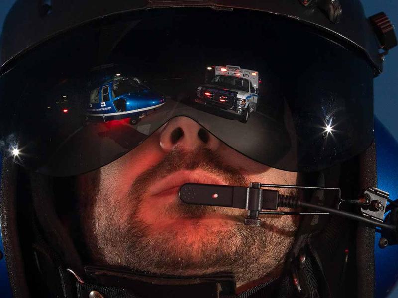 Life Lion team member looks on.