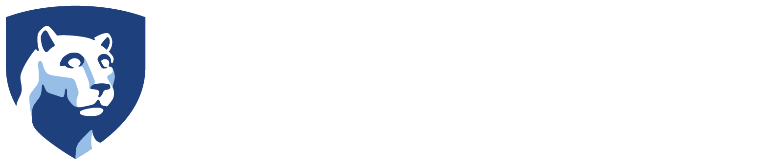 Logo of Penn State Health Children's Hospital, featuring the Nittany Lion within a shield design. 